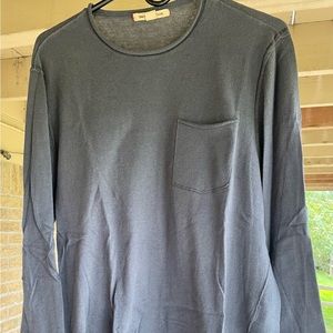 John Varvatos Mens crew neck long sleeve shirt.